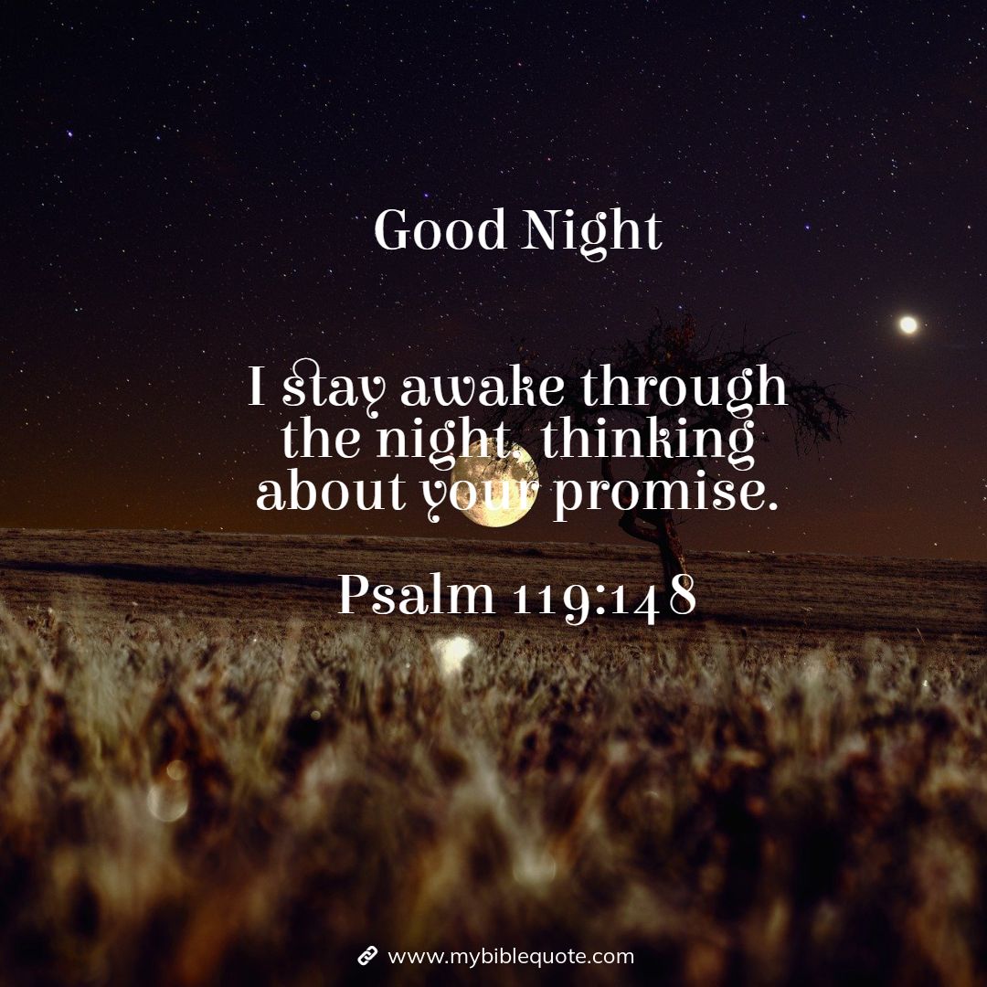 Good Night Images With Scripture Find Comfort And Peace In God S Word